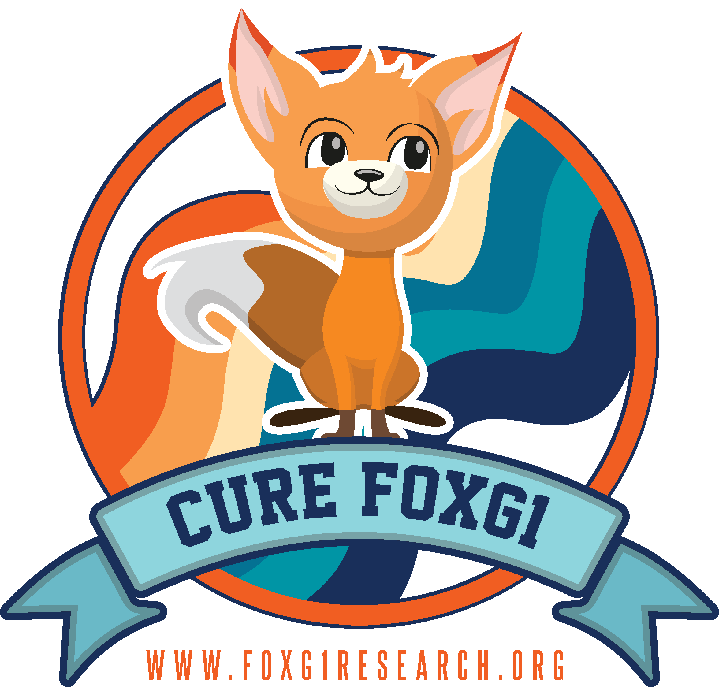 Living Rare Living Stronger FoxG1 Logo.
