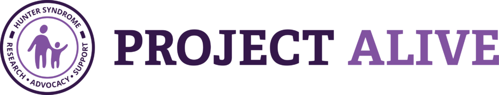 Living Rare Living Stronger logo image.